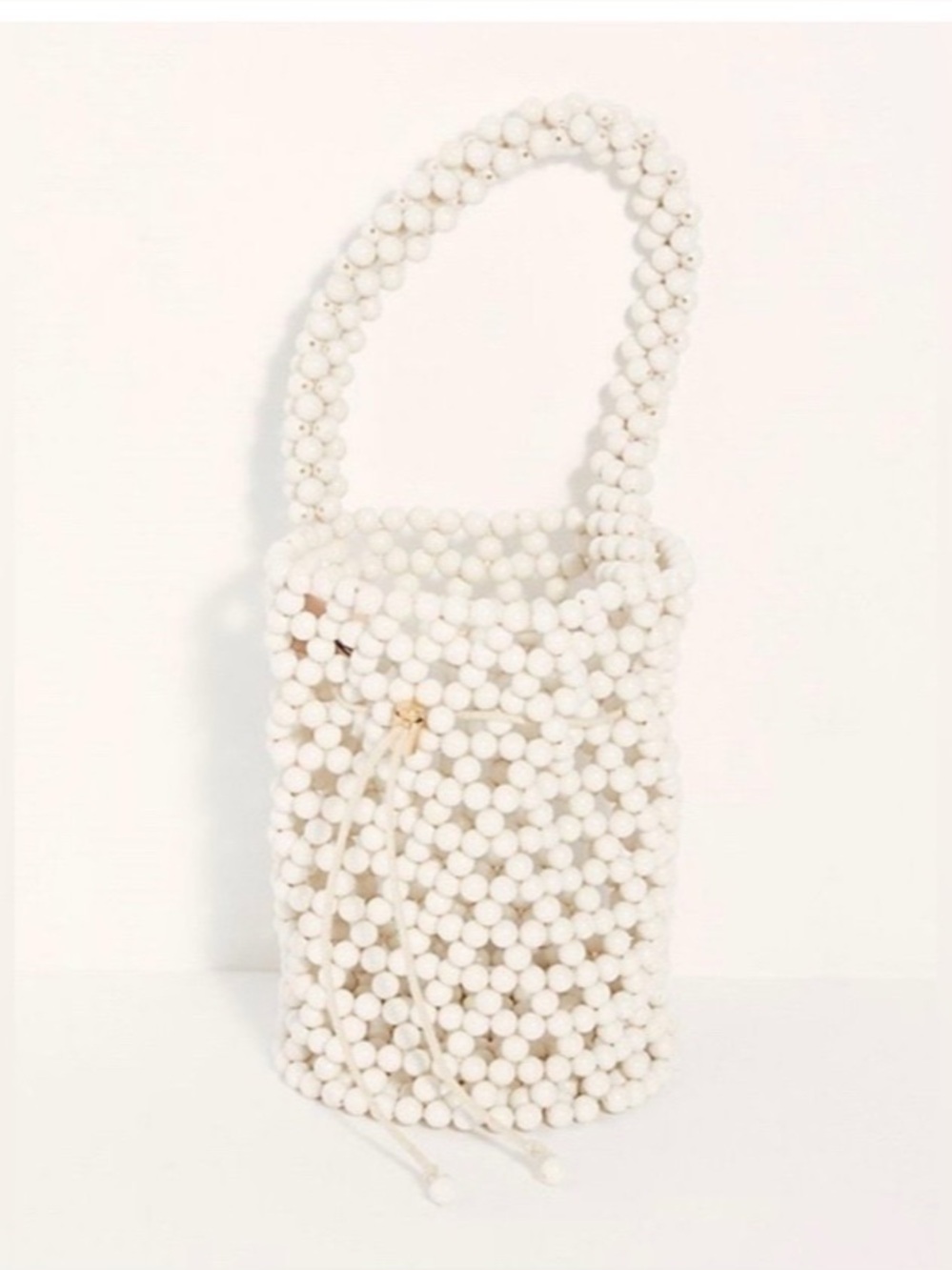 Free People She’s So Fun Beaded Bucket Bag , NWOT , Sold Out Online